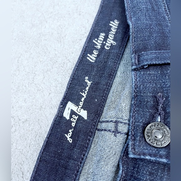 7 For All Mankind Slim Cigarette Jeans - Picture 3 of 5